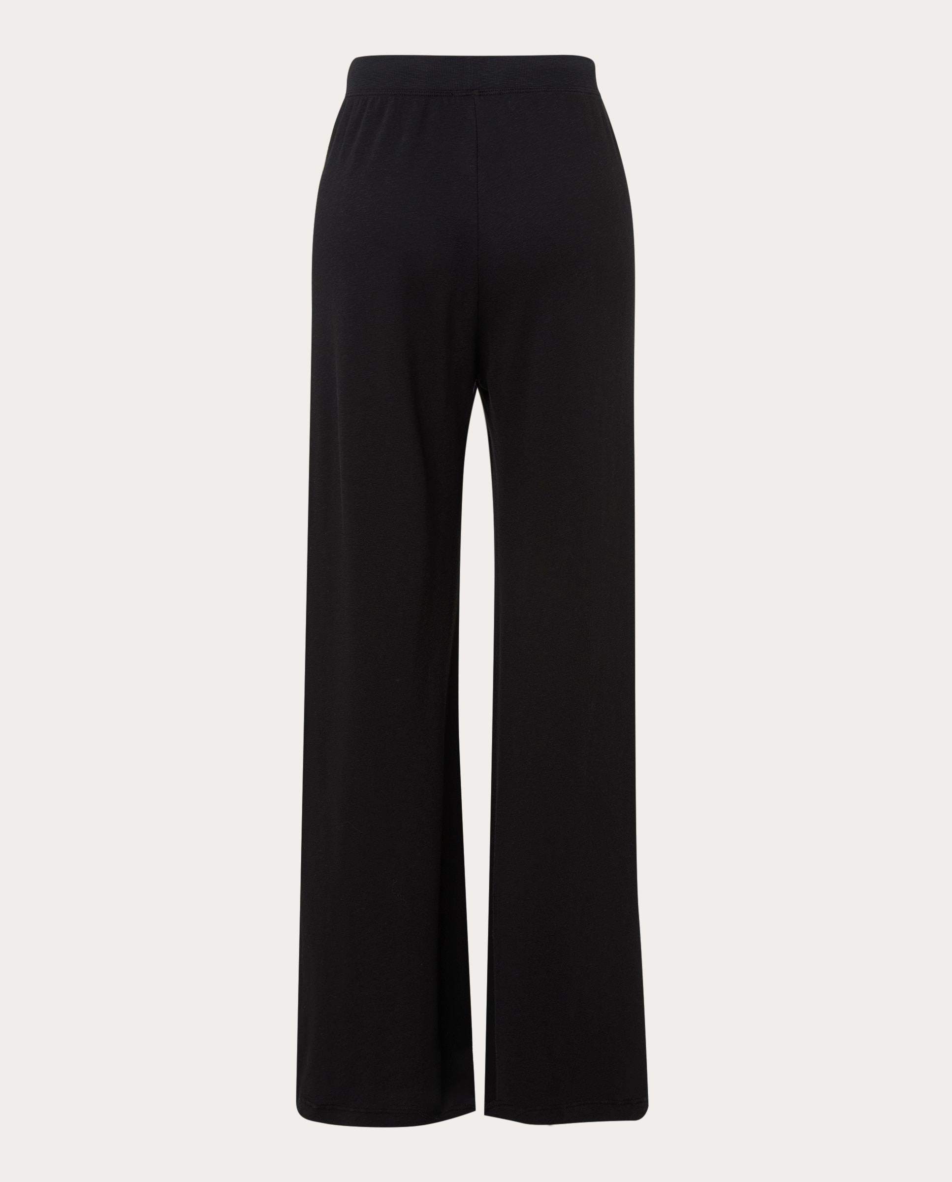 Imagen 2 de Pantalón recto de algodón - Negro Negro