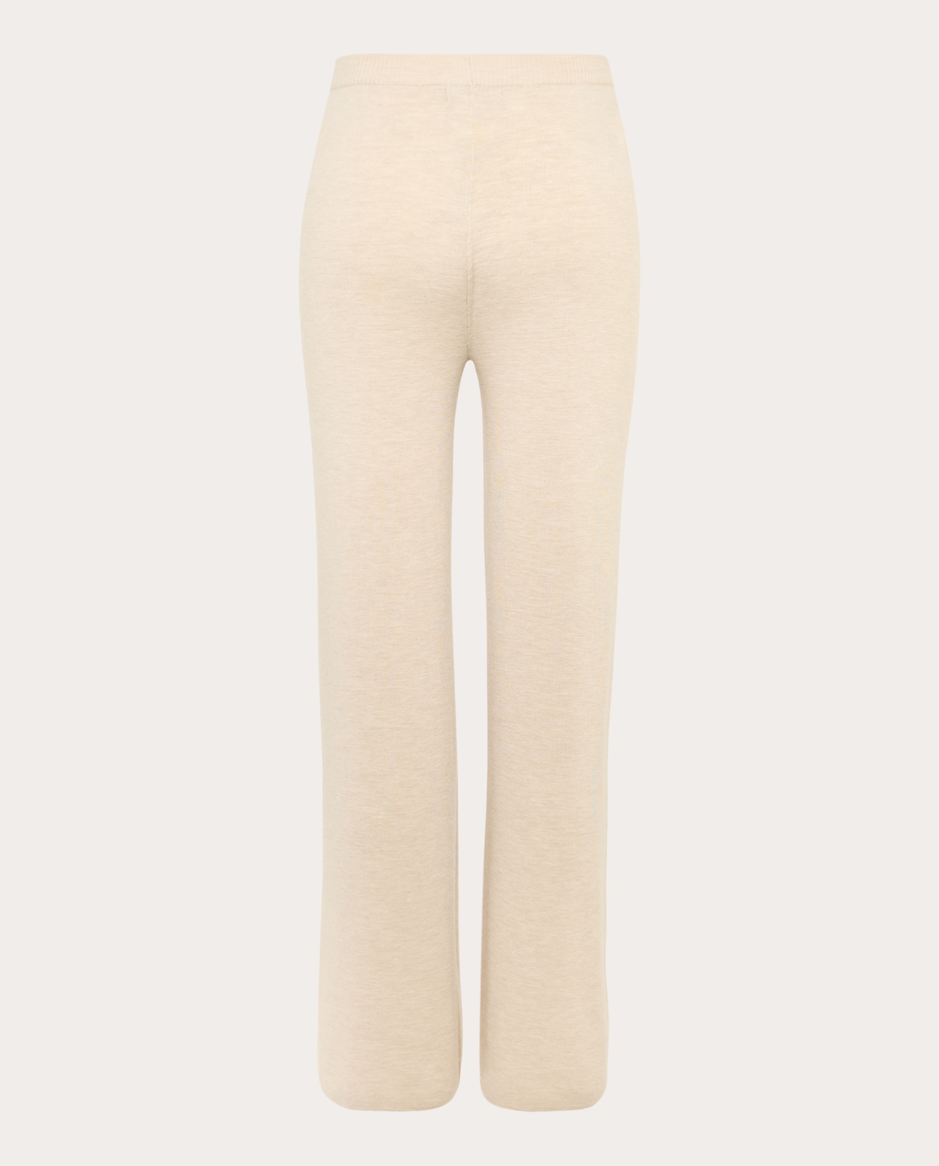 Pantalones rectos de lana - Crudo Crudo-2