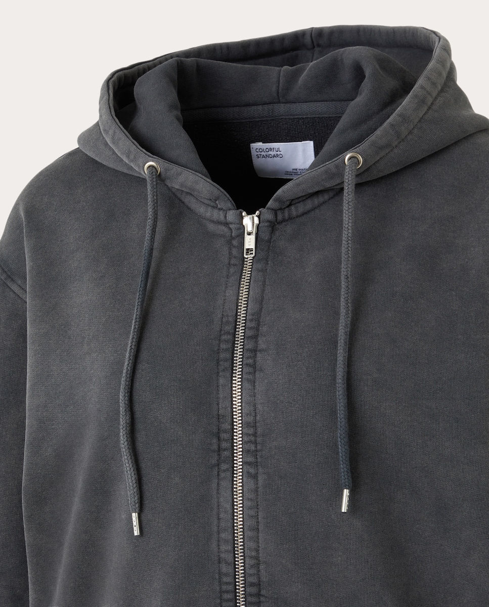 Sudadera de algodón Negro-4