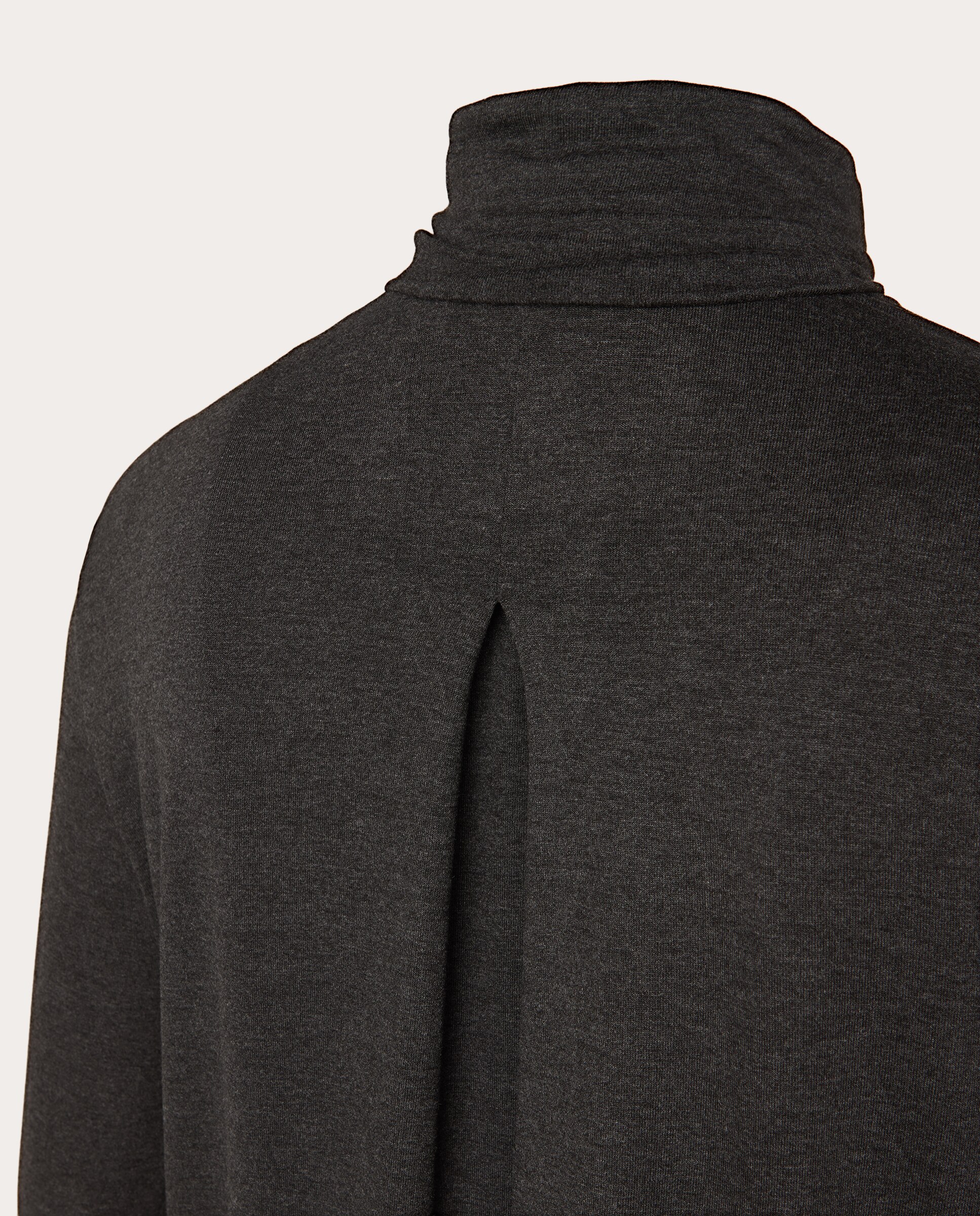 Camiseta de cuello alto - Gris oscuro Gris oscuro-3