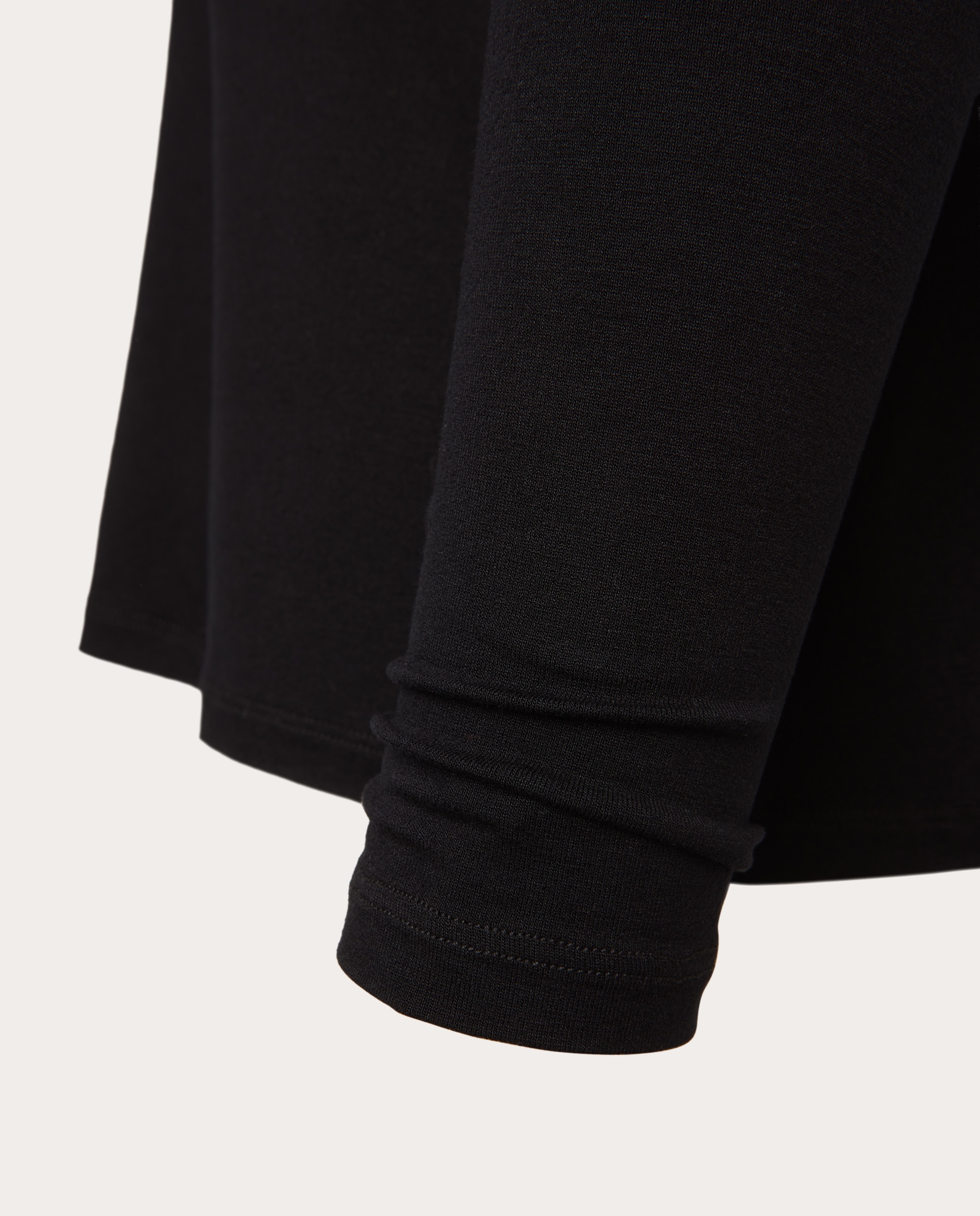 Camiseta de cuello alto - Negro Negro-4
