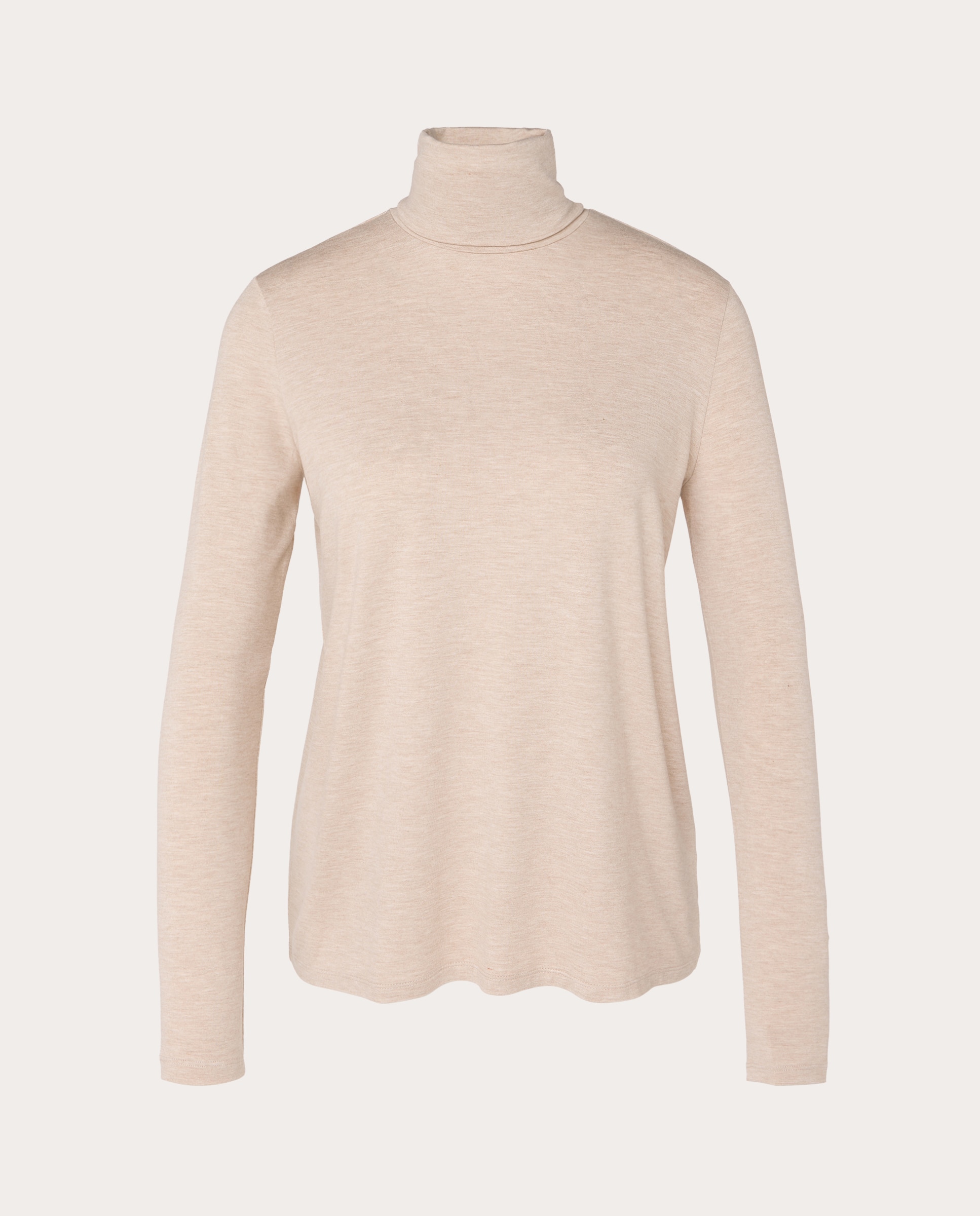 Imagen 1 de Camiseta de cuello alto Beige