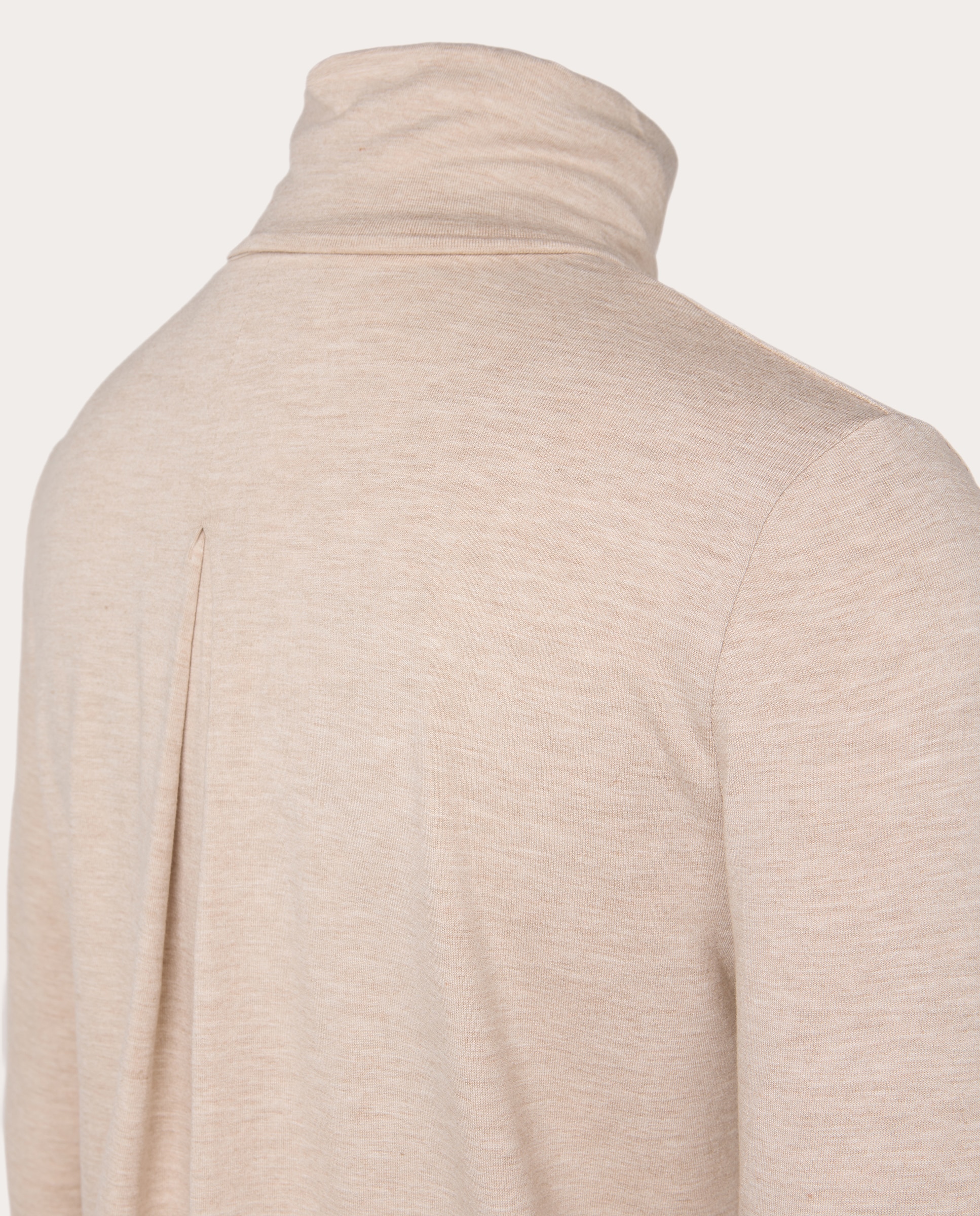 Imagen 3 de Camiseta de cuello alto - Beige Beige