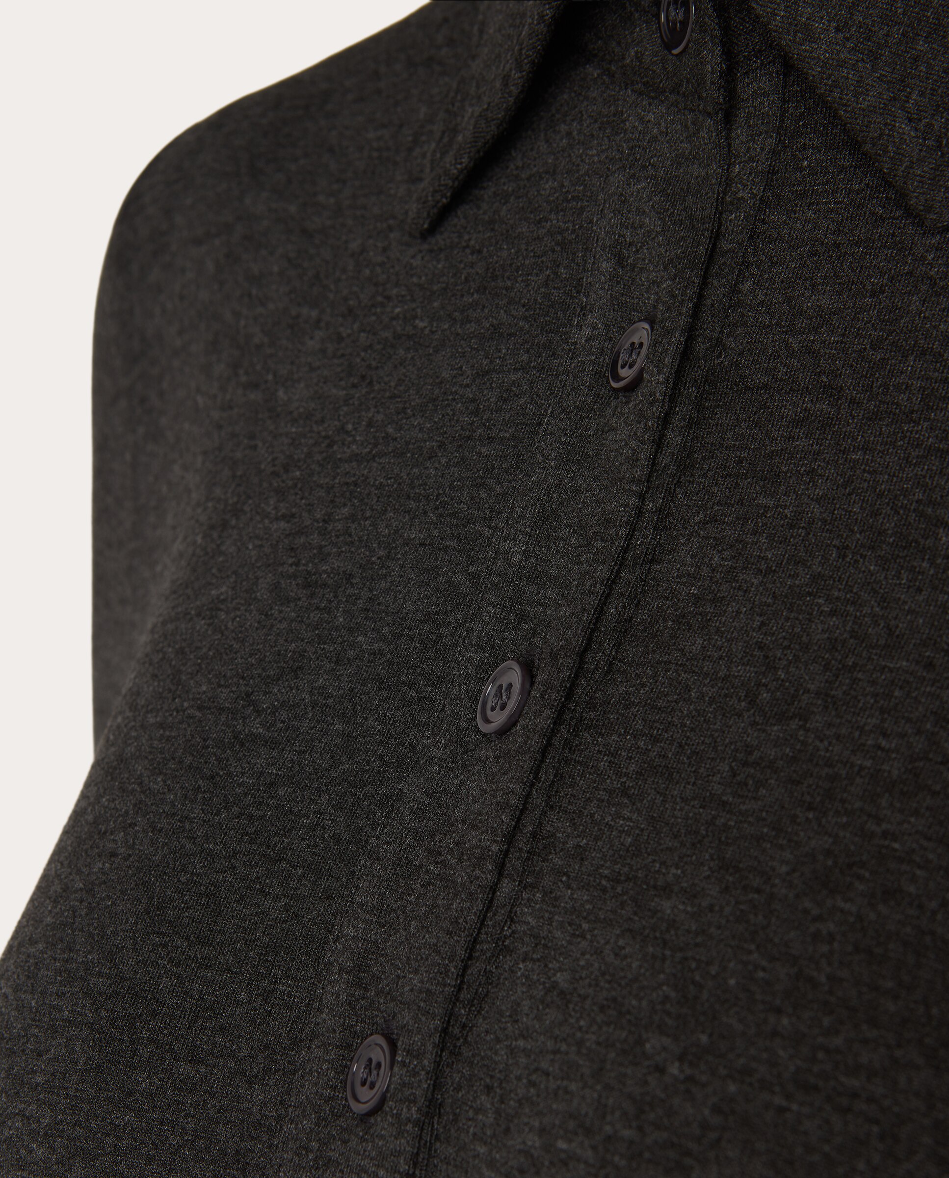 Imagen 4 de Camisa de cachemir con elegancia relajada - Gris oscuro Gris oscuro