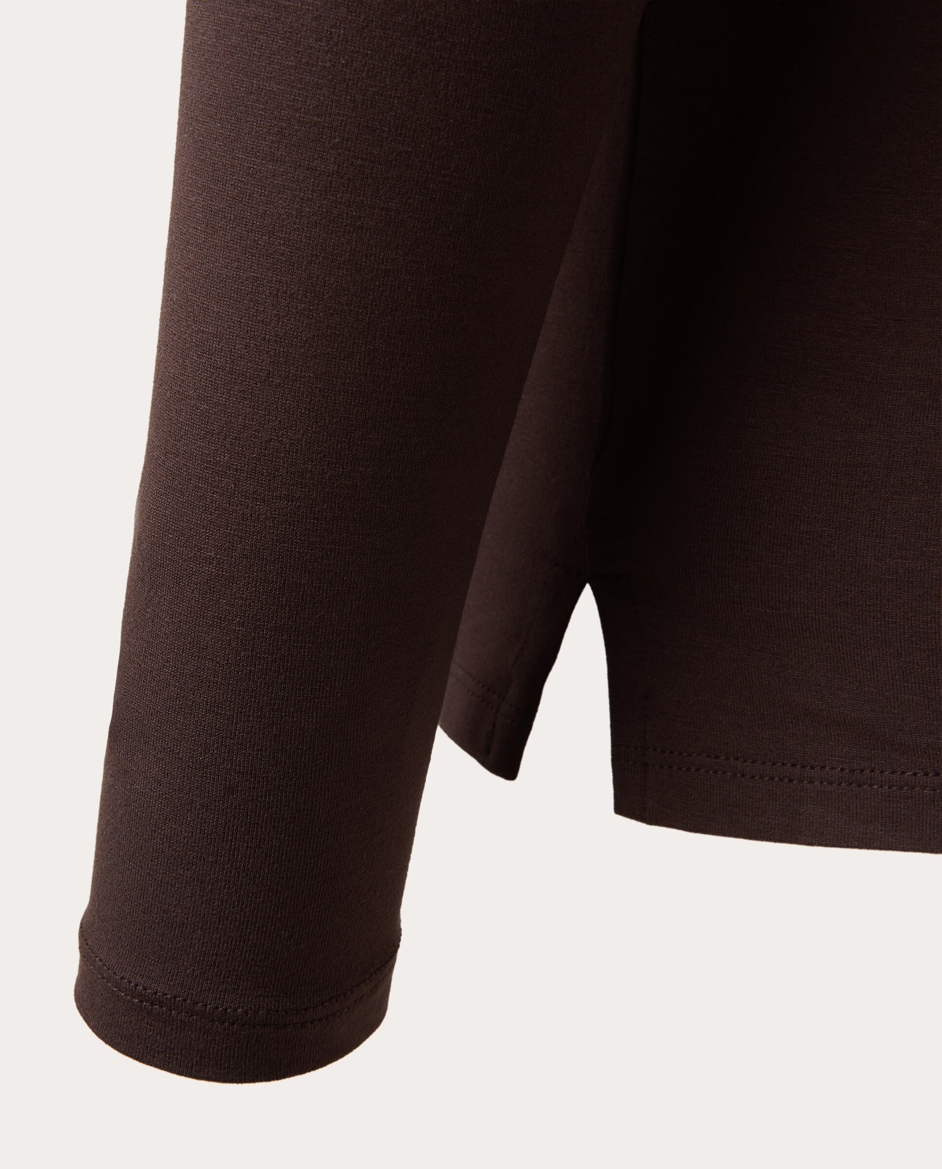 Camisa de Caxemira com Elegância Relaxed Castanho-4