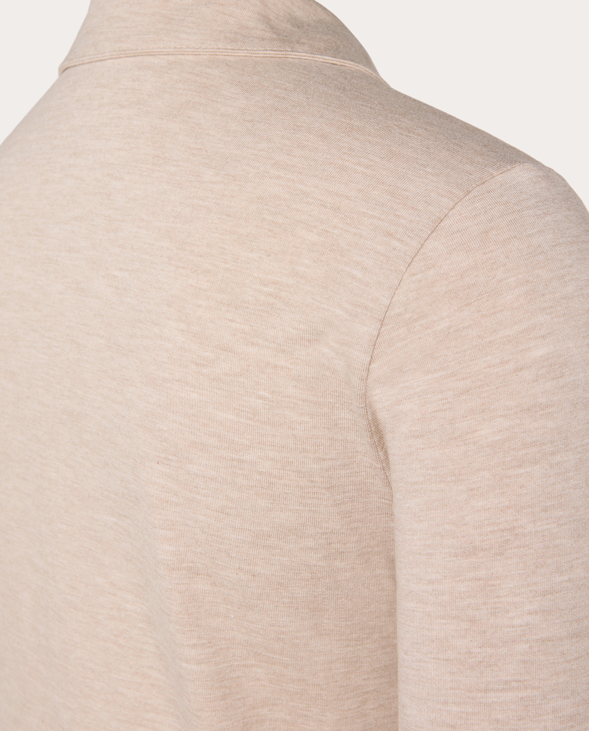 Camisa Fluida com Bolsos Utilitários Bege-3
