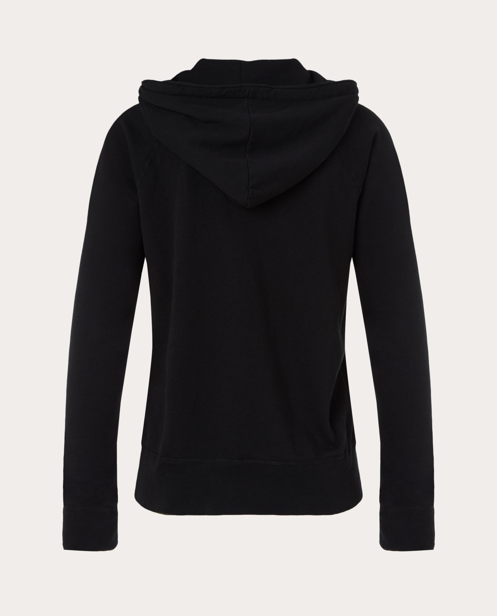 Imagen 2 de Sudadera vintage con cremallera - Negro Negro
