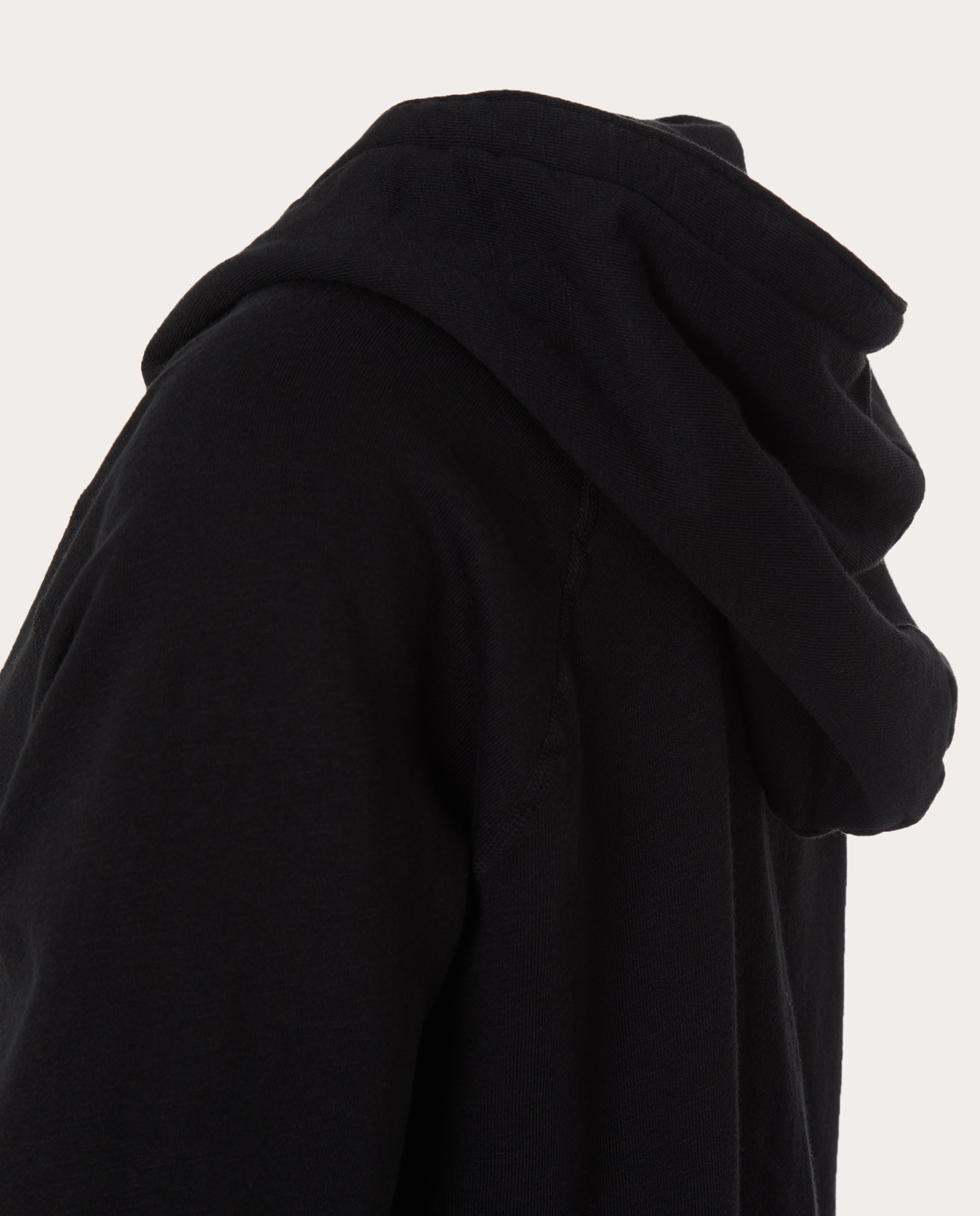 Imagen 3 de Sudadera vintage con cremallera - Negro Negro