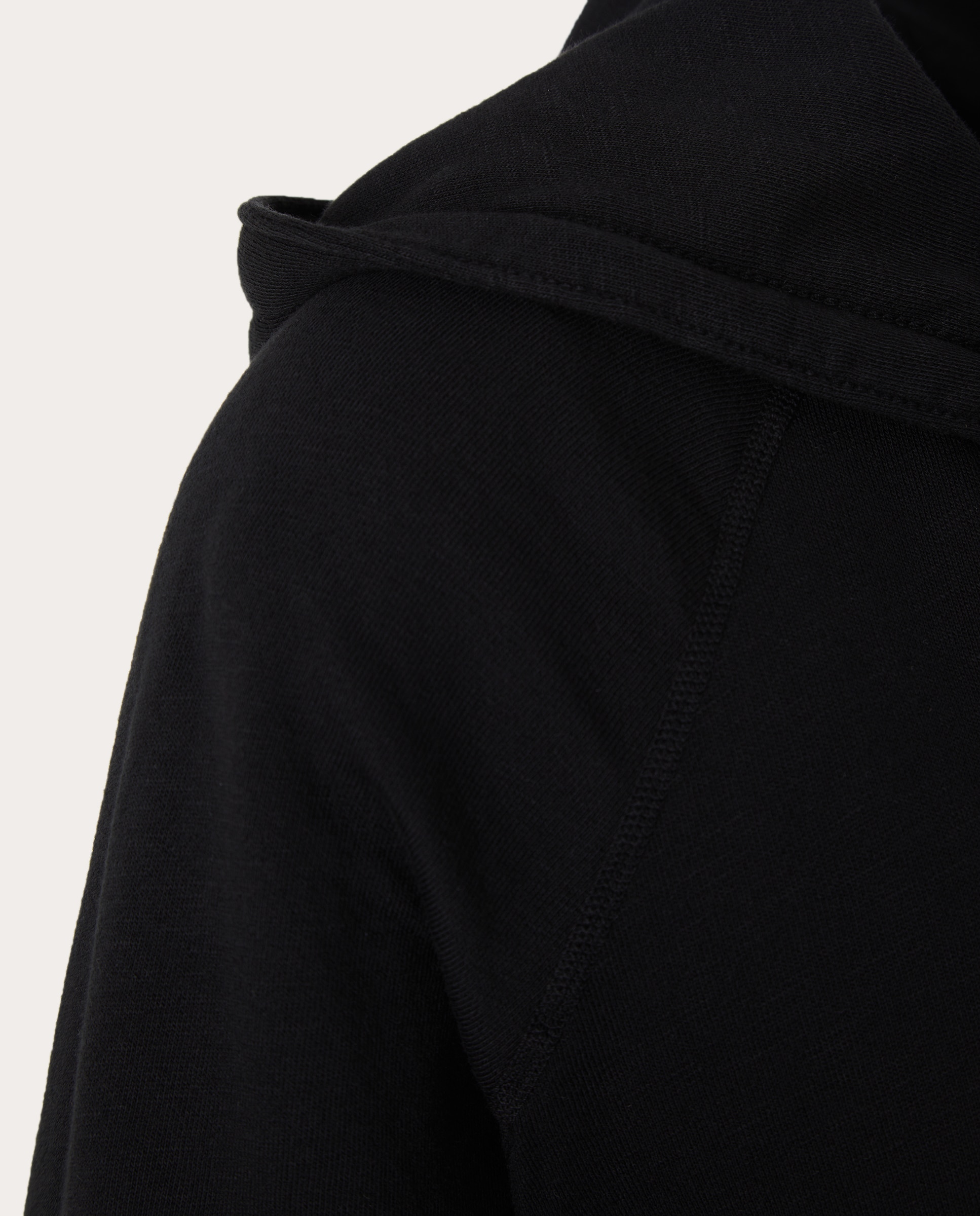 Imagen 4 de Sudadera vintage con cremallera - Negro Negro