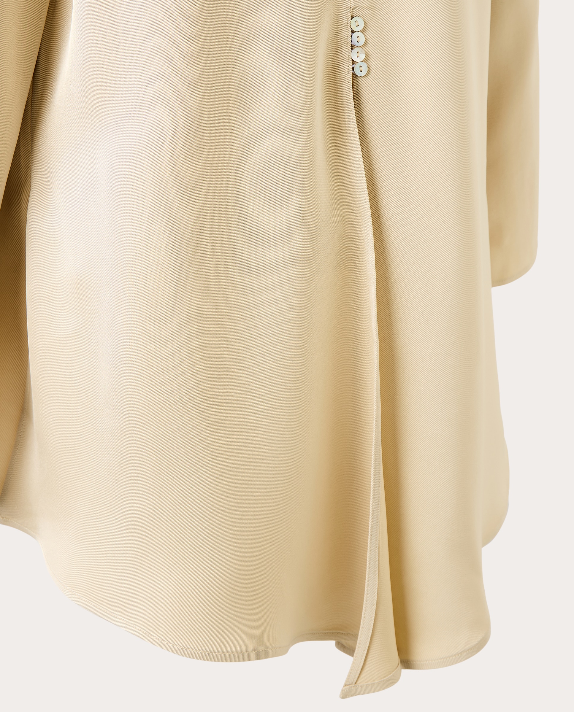Camisa Charlotte de lino - Beige Beige-5