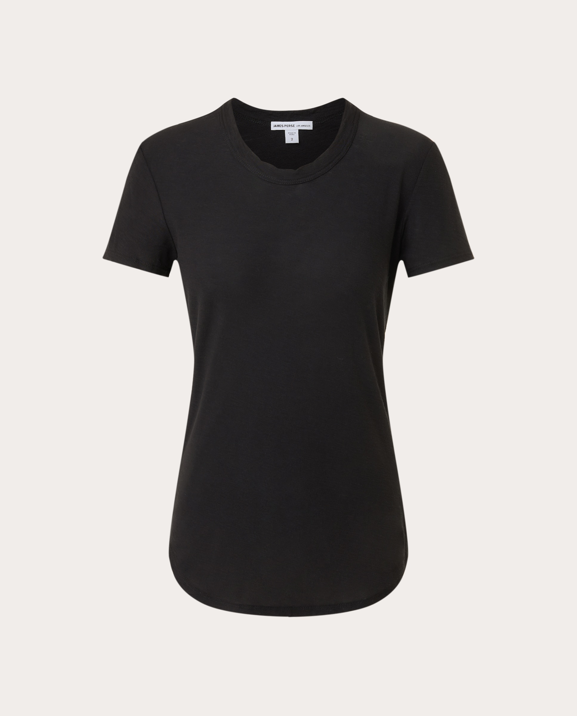 Imagen 0 de Camiseta de algodón Negro