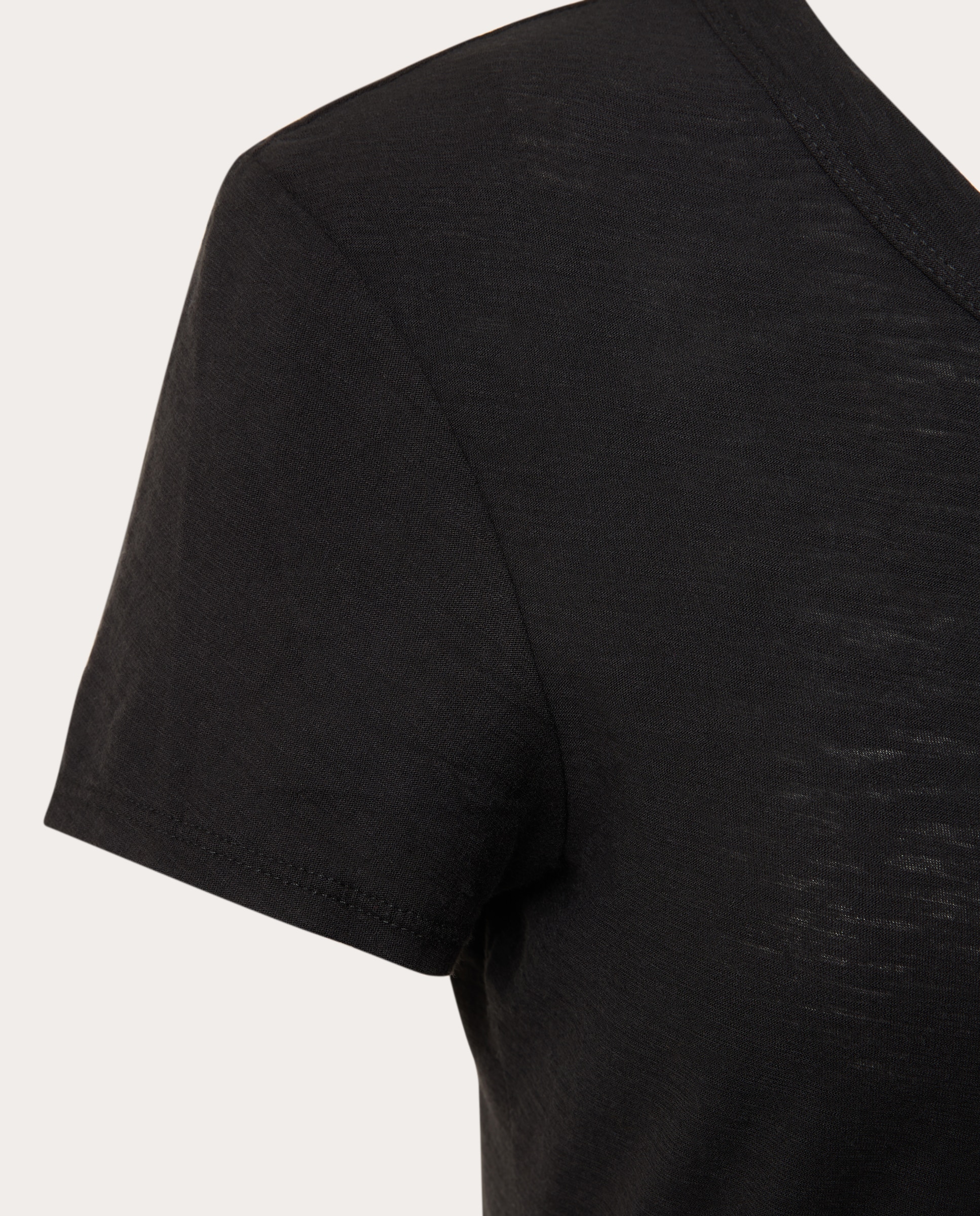 Camiseta de algodón - Negro Negro-3