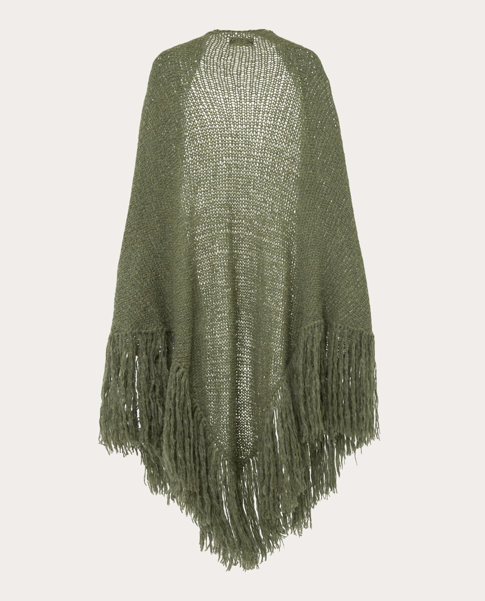 Chal de lana Verde-2