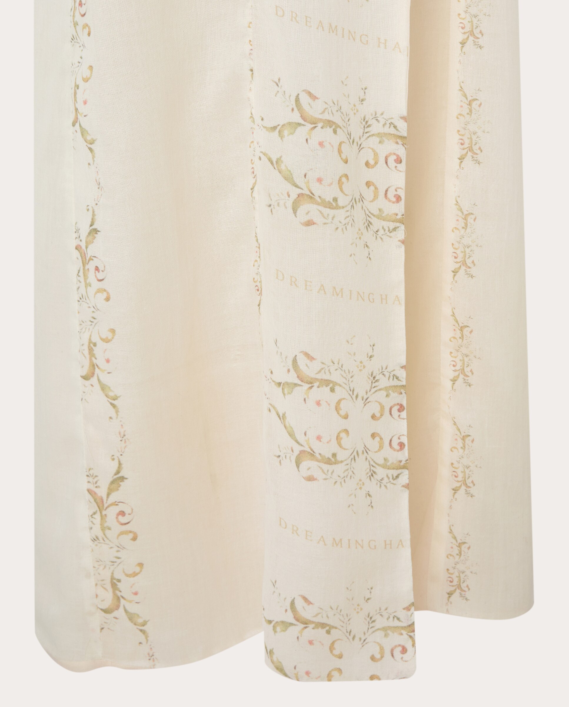 Imagen 4 de Bata Fleur de algodón - Crema Crema