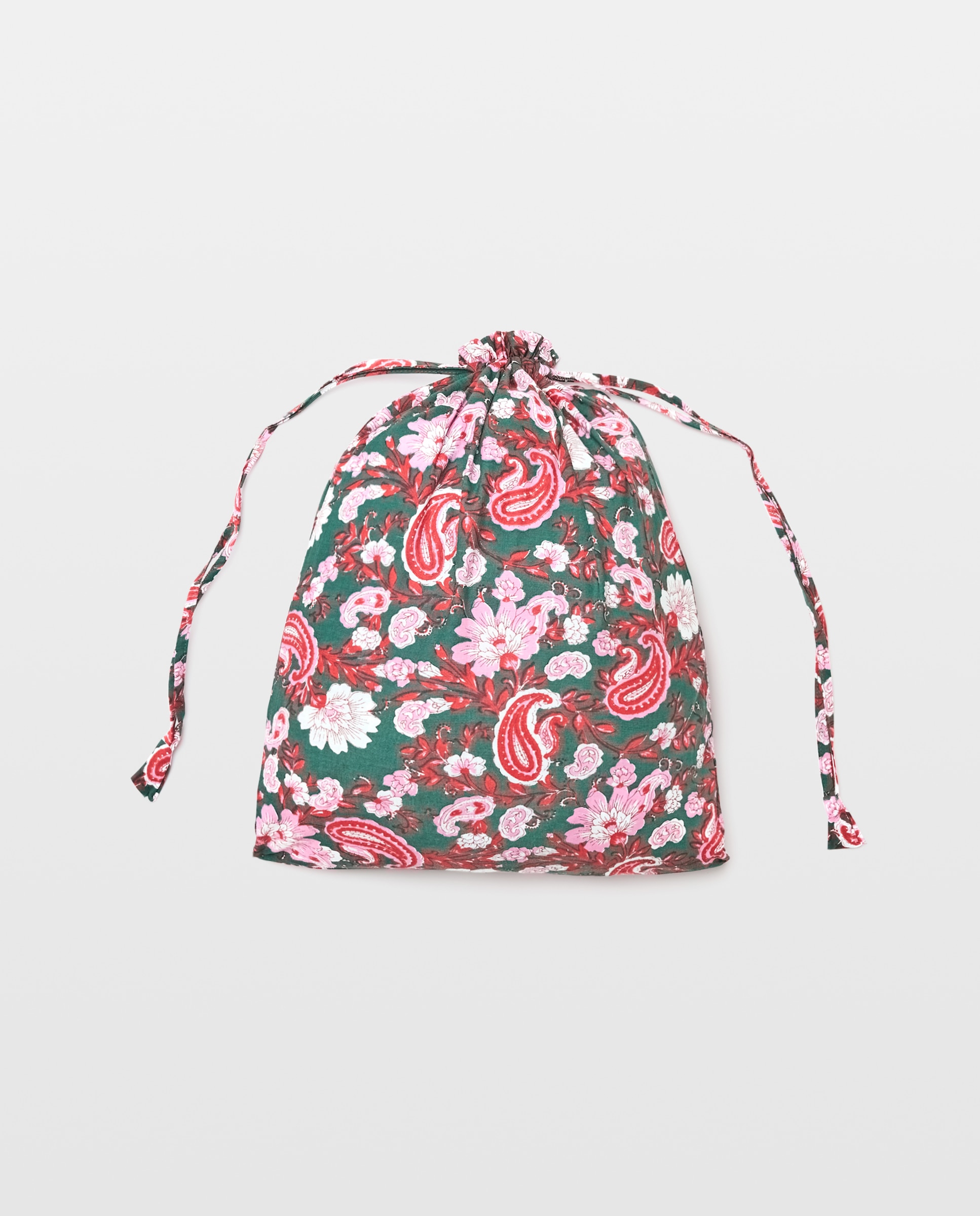 Bata reversible paisley - Verde Verde-6