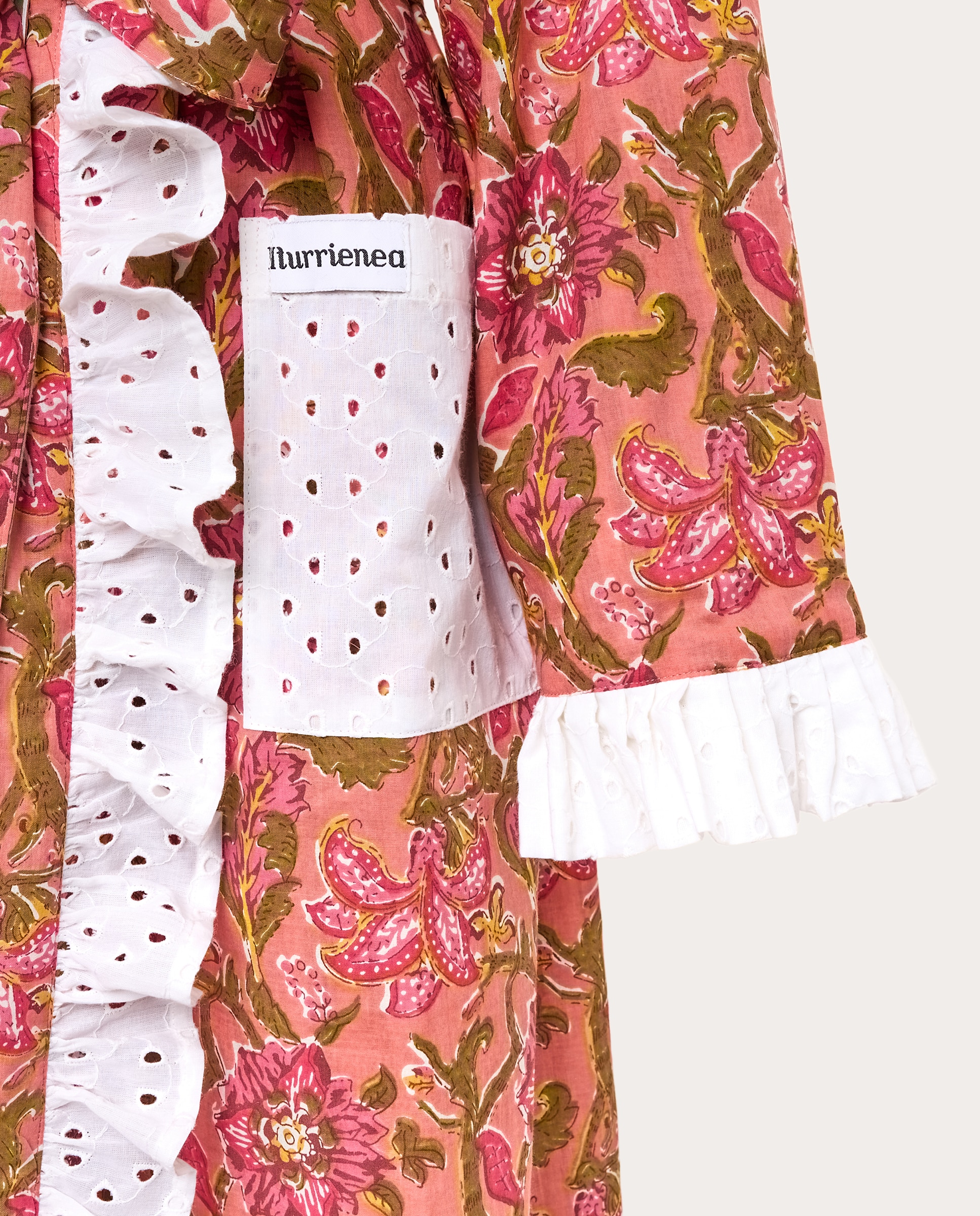 Imagen 5 de Bata reversible floral - Rosa Rosa