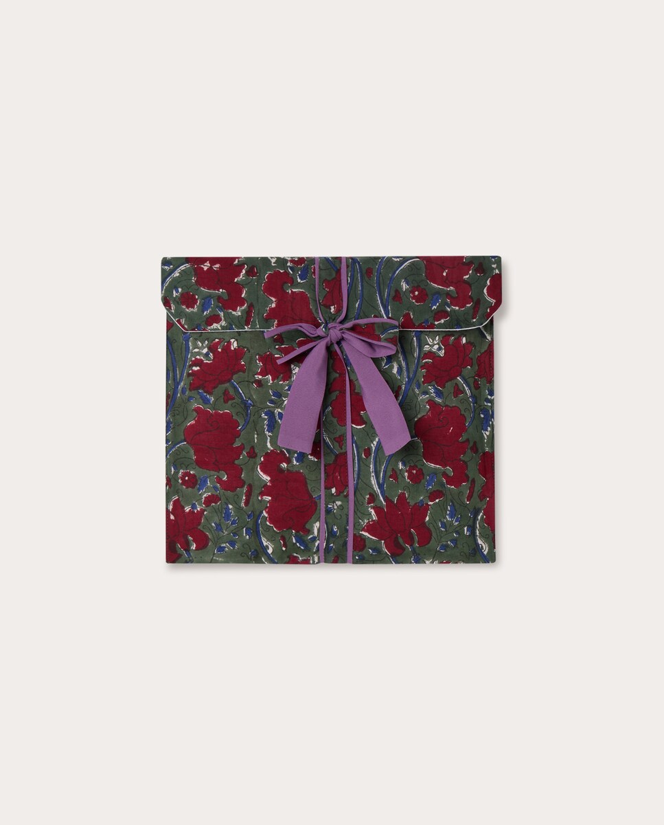 Pijama de algodón Azul oscuro-5