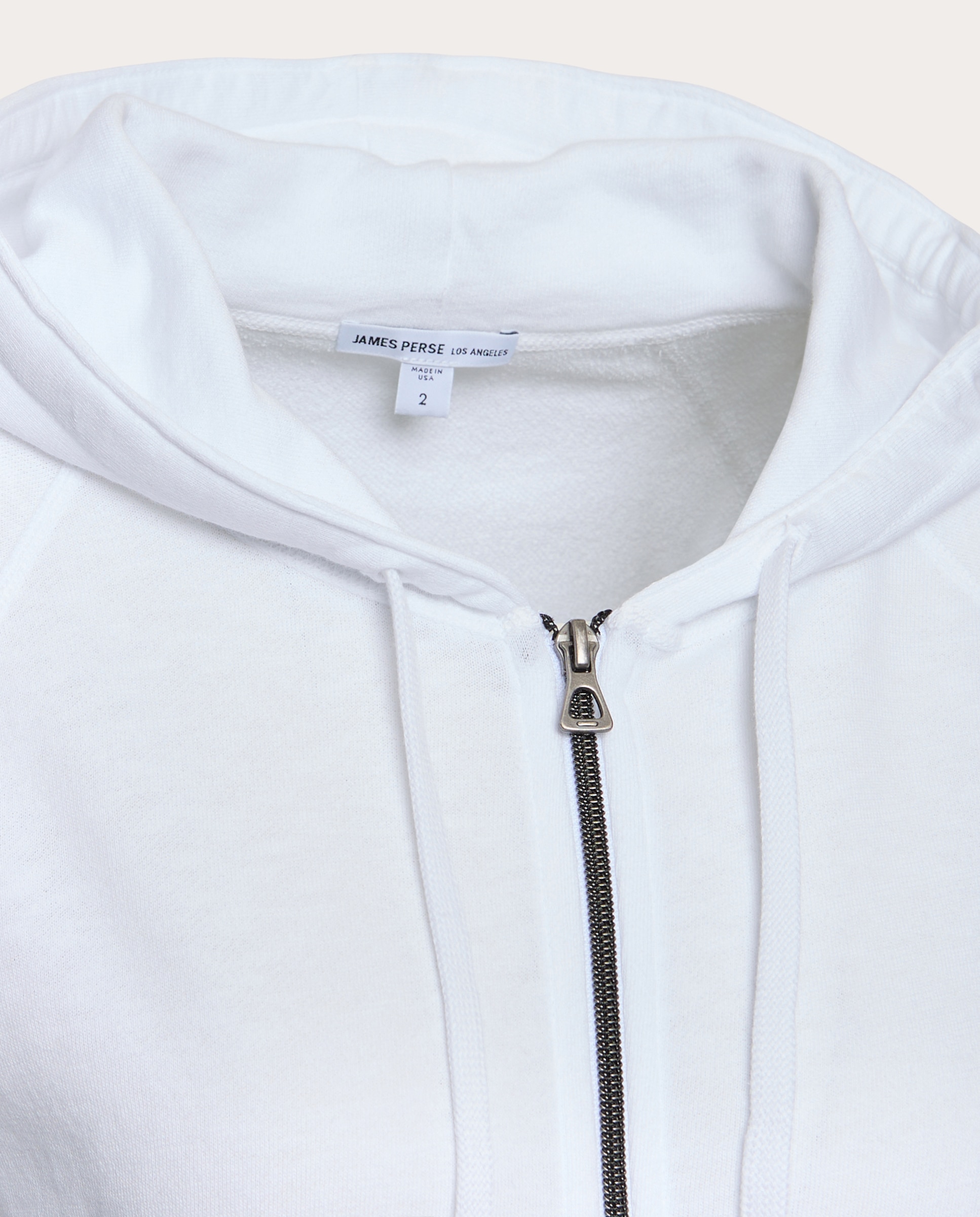 Imagen 2 de Sudadera vintage con cremallera - Blanco Blanco