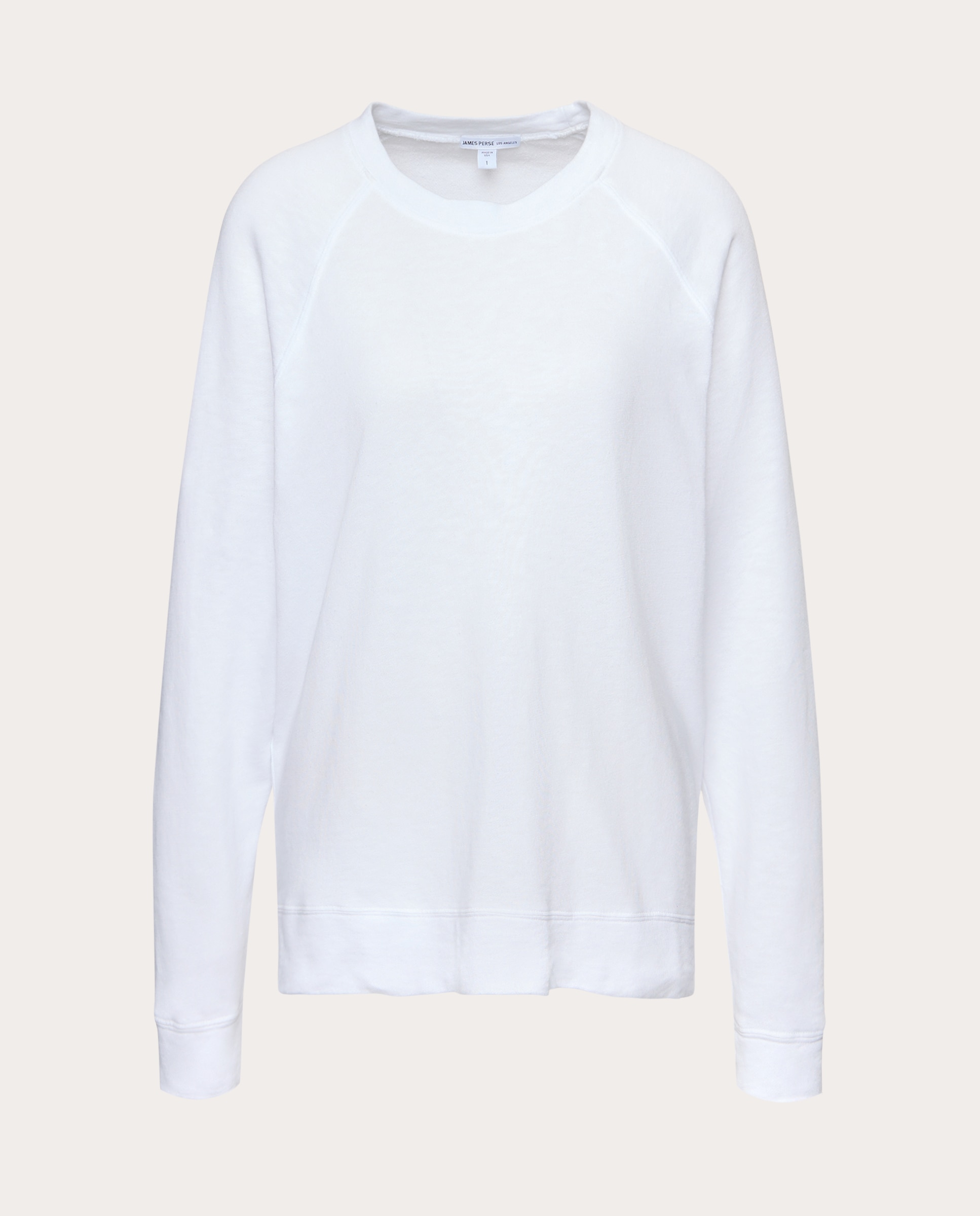 Imagen 1 de Sudadera vintage de algodón Blanco