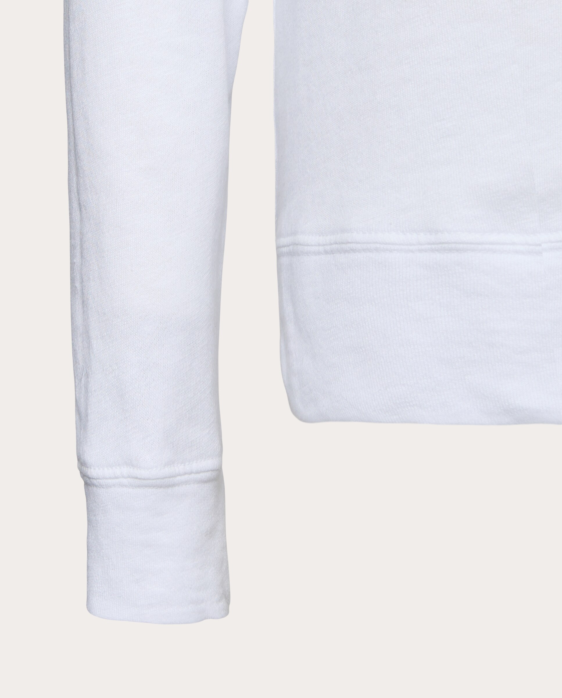 Imagen 3 de Sudadera vintage de algodón - Blanco Blanco