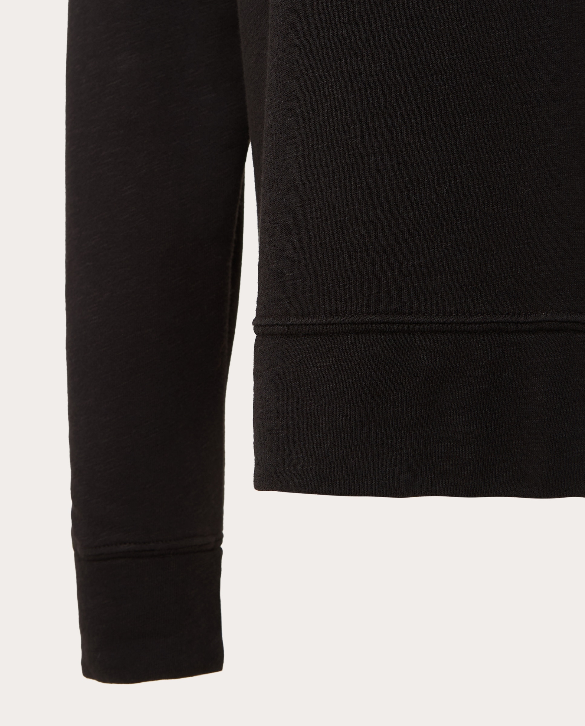 Imagen 4 de Sudadera vintage de algodón - Negro Negro