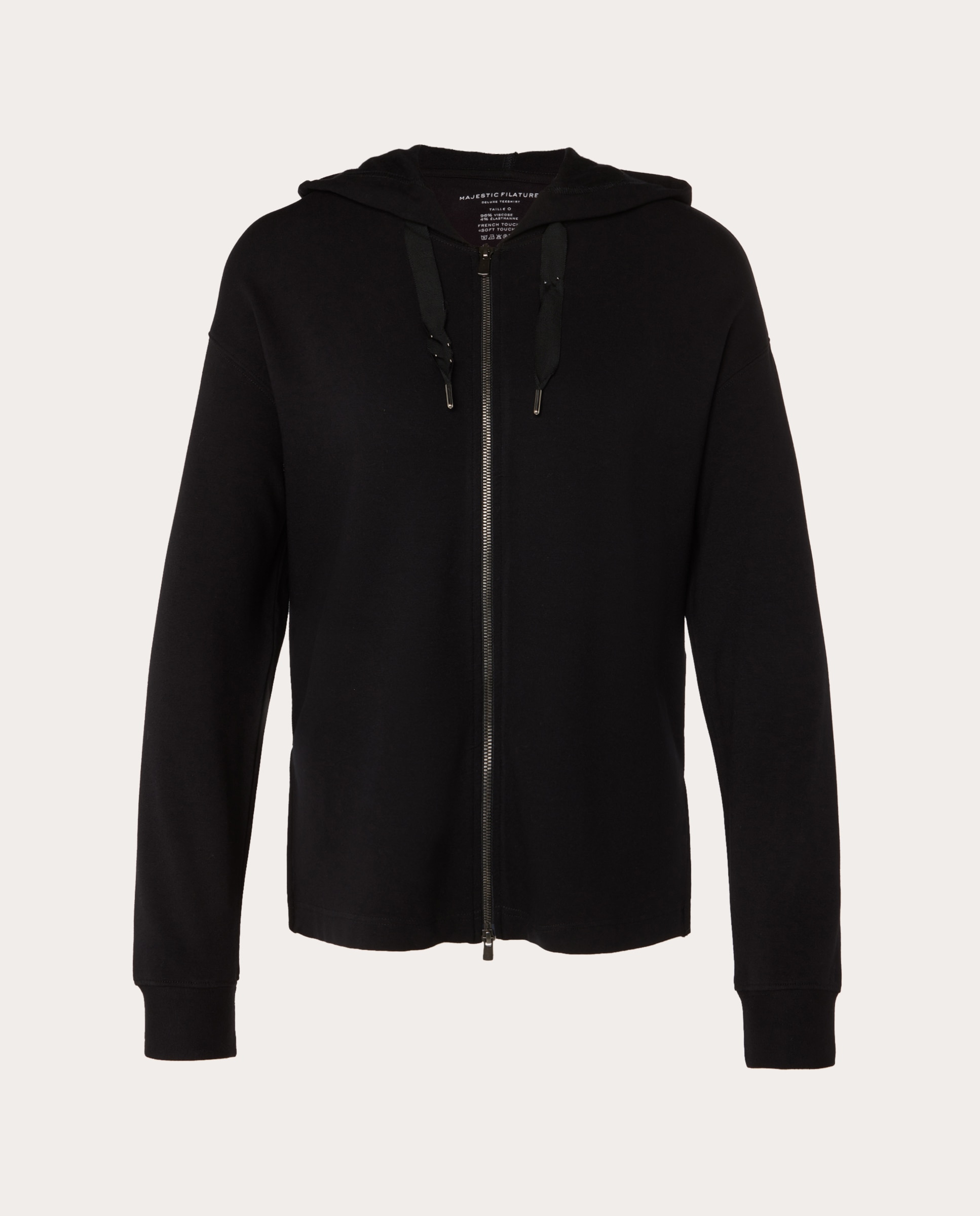 Imagem 0 de Cardigan com Capuz e Fecho de Correr