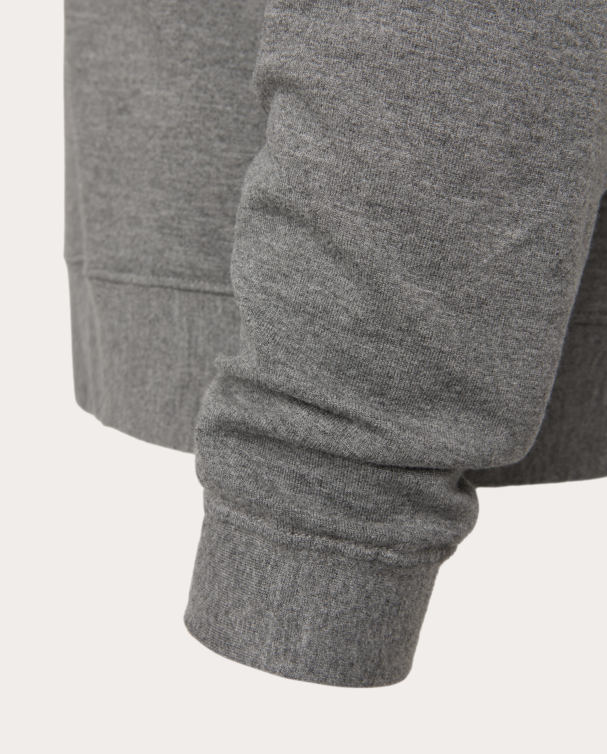 Imagen 4 de Jersey fluido de cuello redondo - Gris Gris