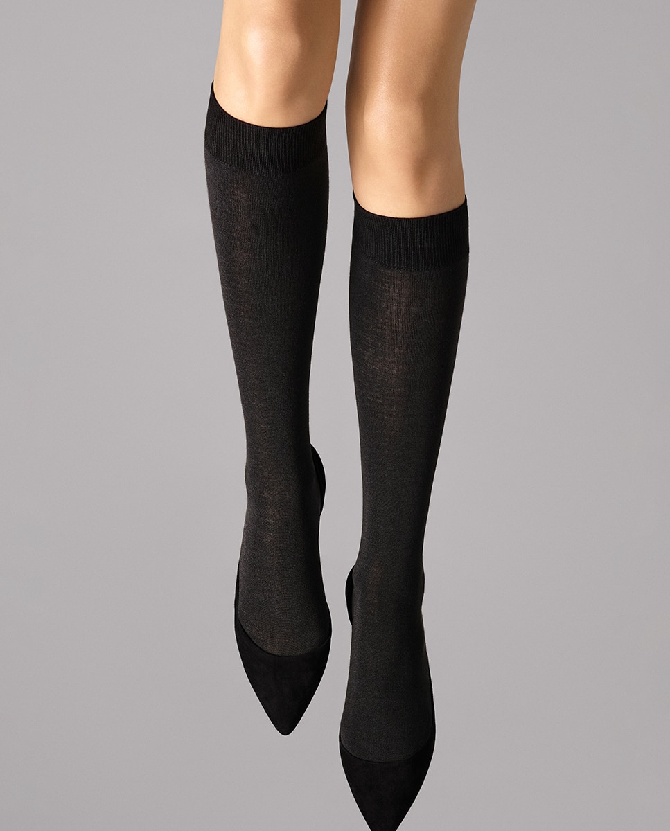 Mini Meias Merino 200D - Preto Preto-1