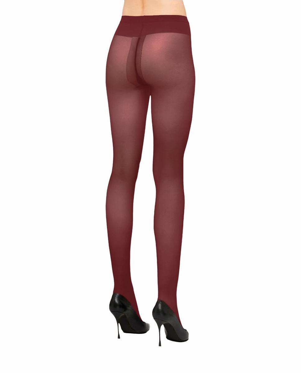 Panties 20 deniers transparentes y acabado mate - Wolford - Rojo Rojo-3
