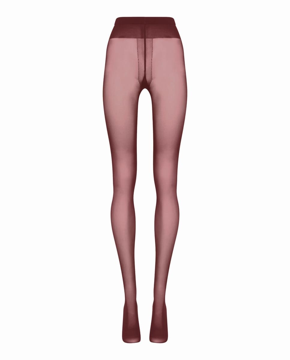 Panties 20 deniers transparentes y acabado mate - Wolford - Rojo Rojo-5