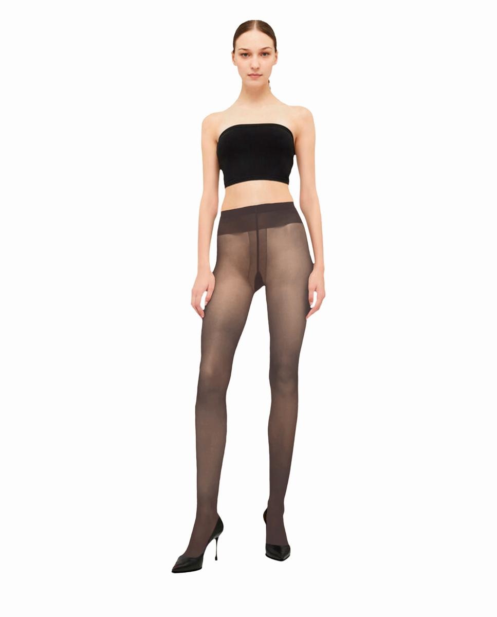 Panties 20 deniers transparentes y acabado mate - Wolford - Marrón Marrón-2