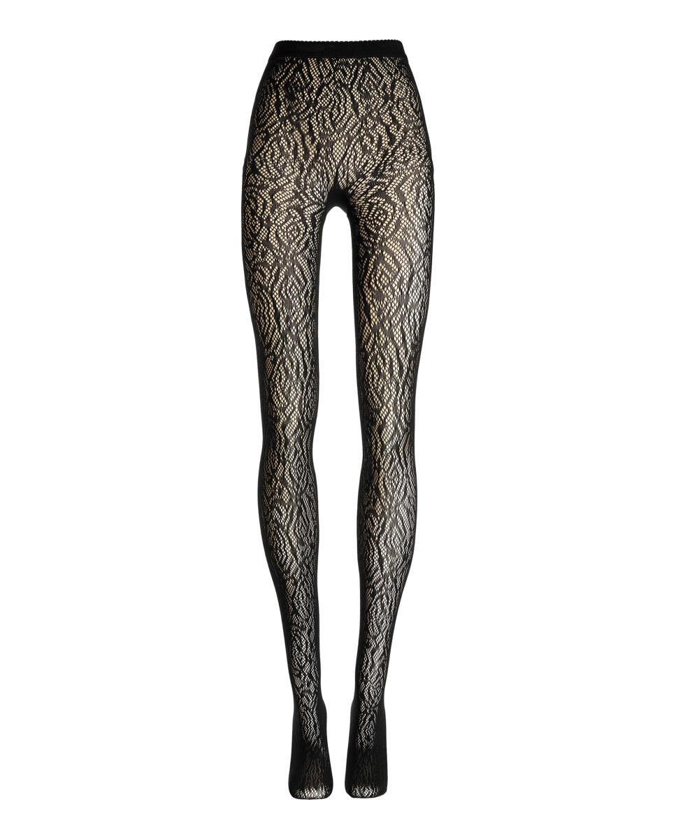 Panties de encaje con flores - Wolford - Negro Negro-5