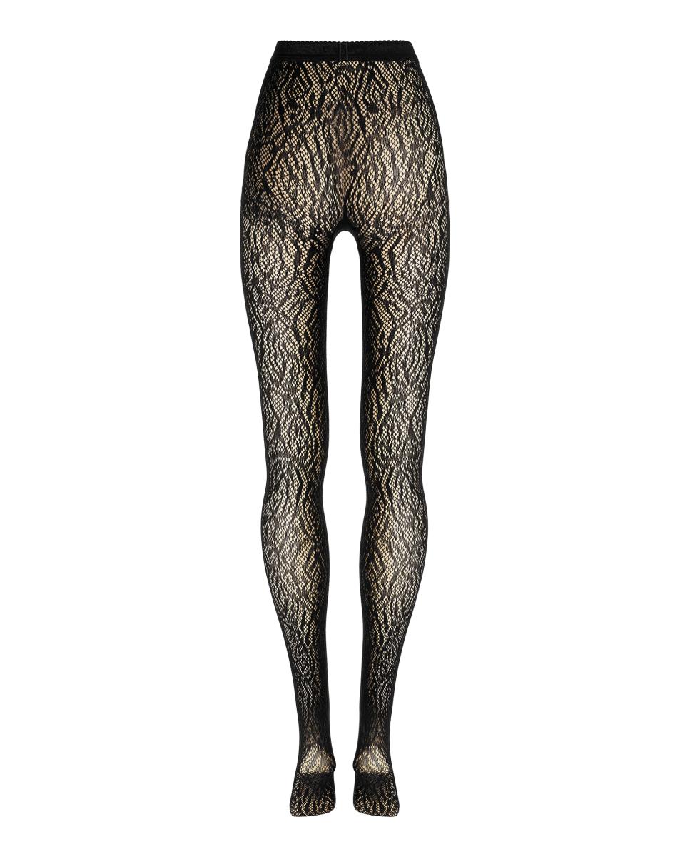 Panties de encaje con flores - Wolford - Negro Negro-6