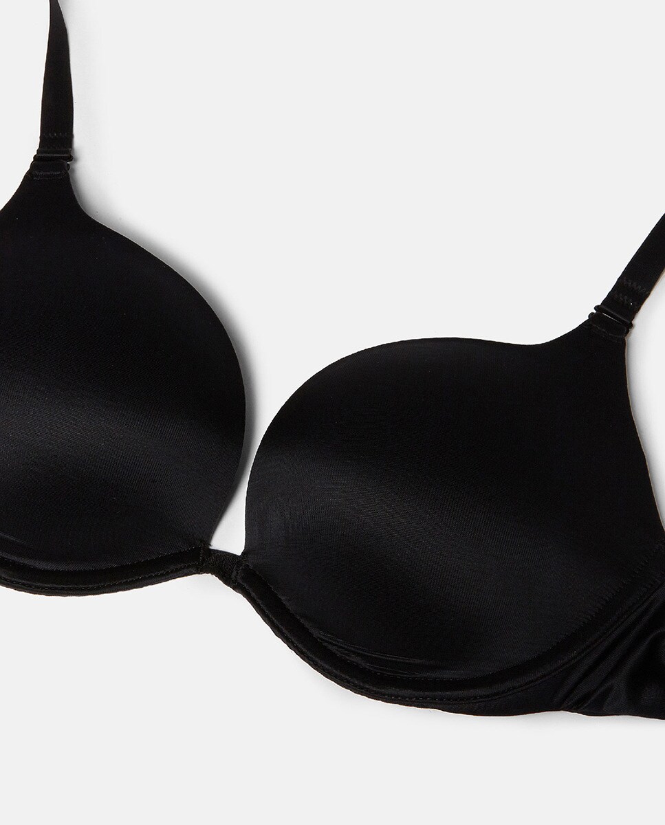 Soutien Push-Up com Alças Multiposições Preto-5