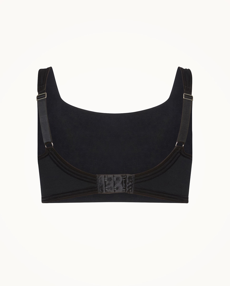 Soutien sem Aros Cotton Contour 3W Preto-5