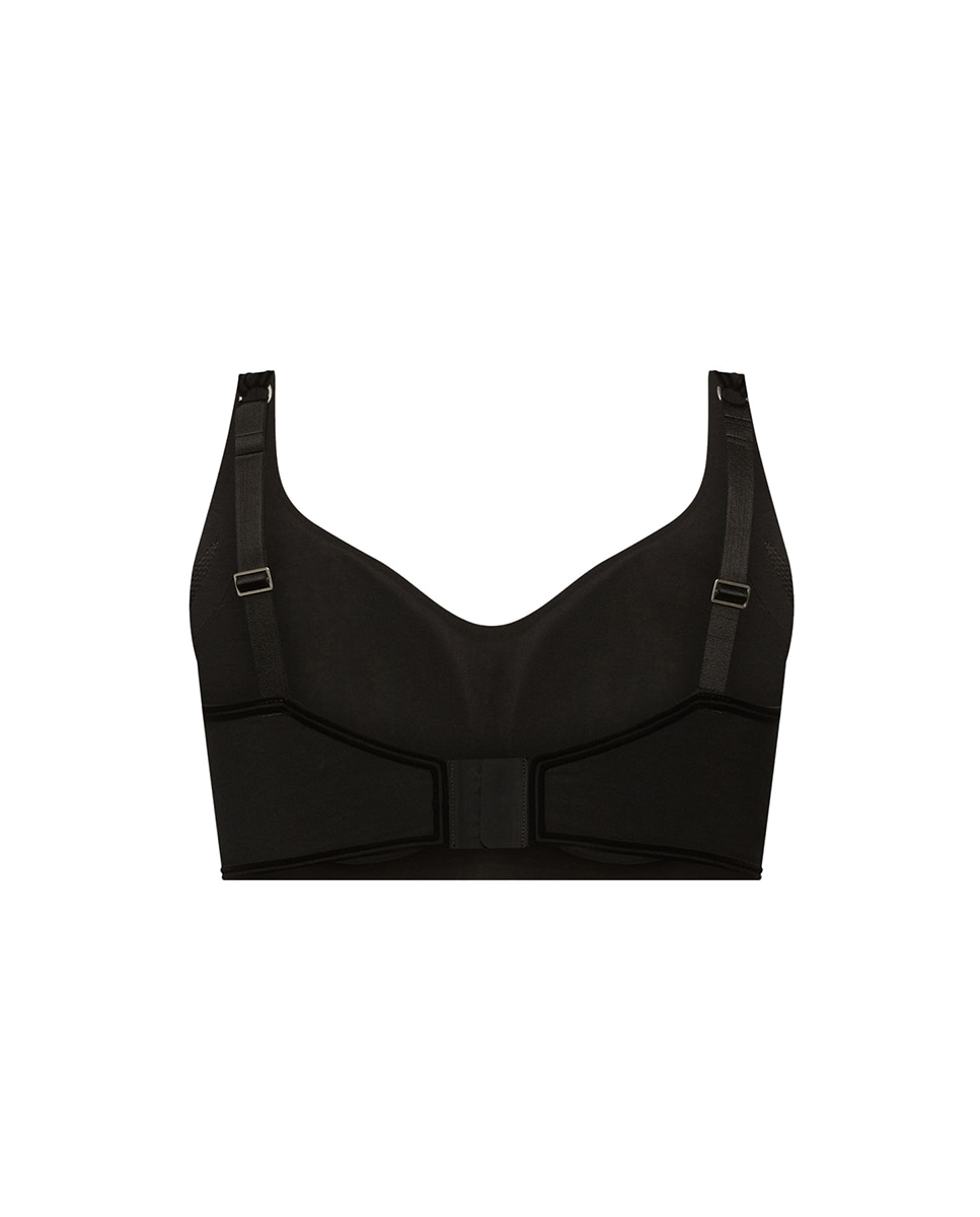 Soutien sem Aro Cotton Contour 3W Preto-4