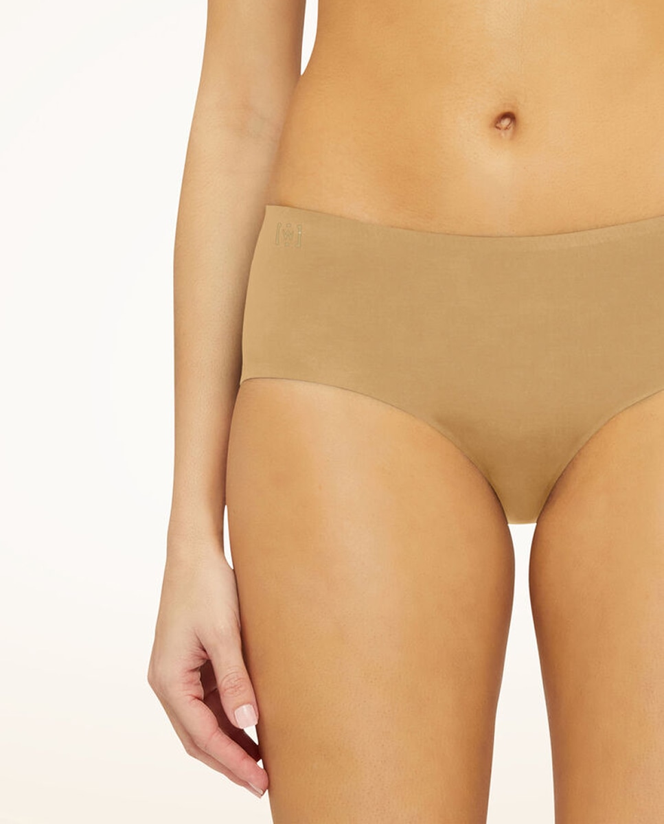 Braga panty reductora invisible - Wolford - Marrón Marrón-1