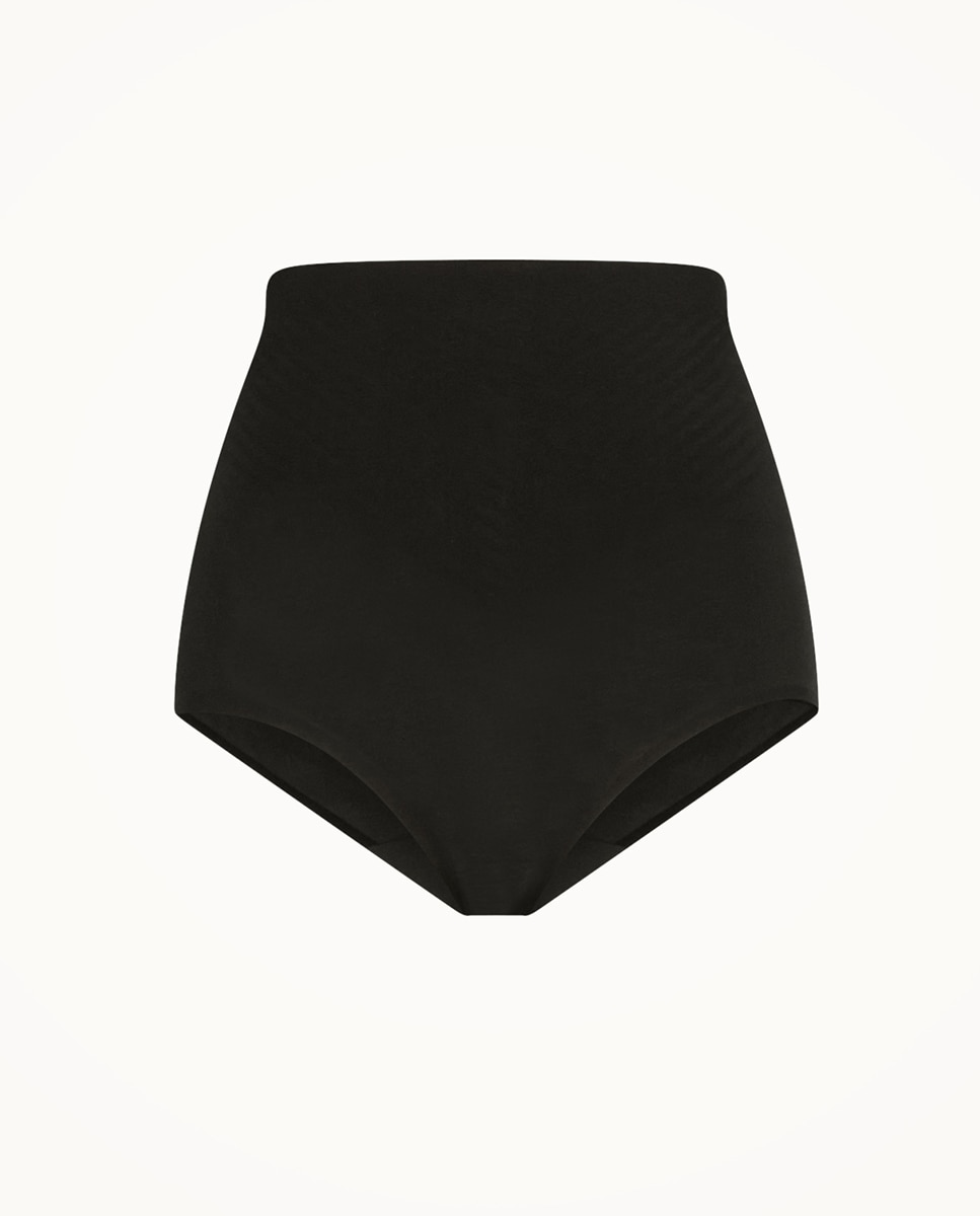 Cueca Adelgaçante 3W de Cintura Subida Preto-4