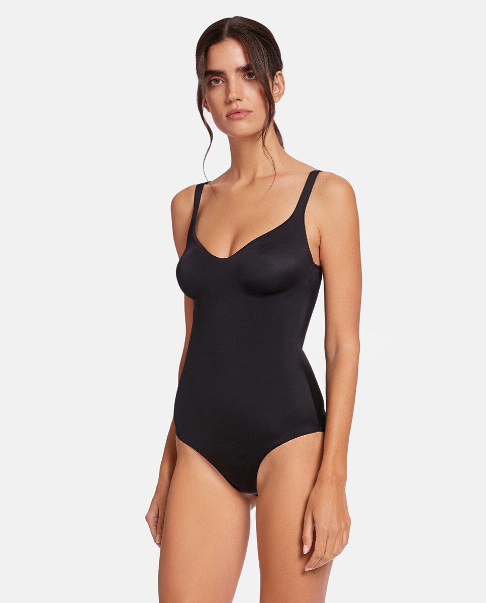 Body moldeador con aros incorporados - Wolford - Negro Negro-1