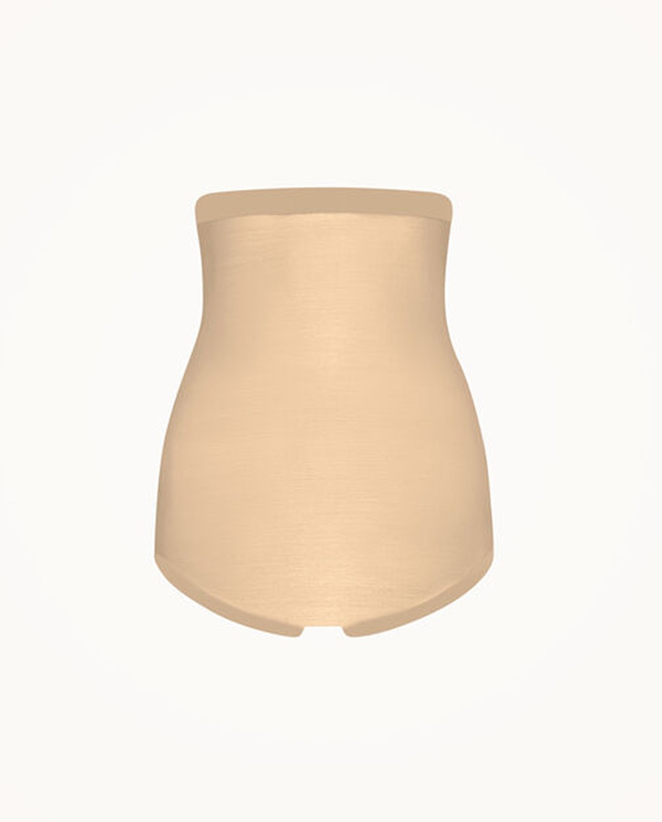 Imagen 2 de Braga reductora de talle alto - Wolford - Marrón Marrón
