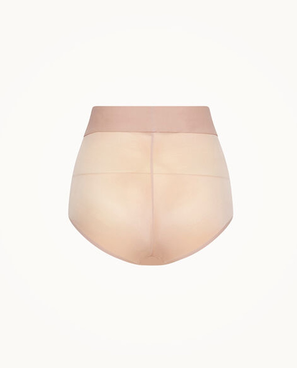 Braga reductora de talle alto - Wolford - Rojo Rojo-2