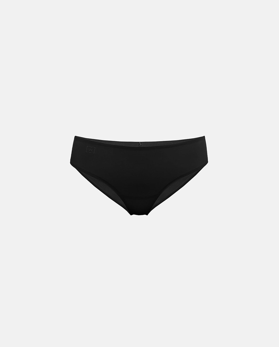 Cueca Tipo Brasileira Invisível Preto-5