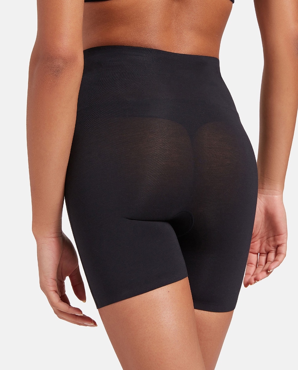 Cinta Adelgaçante Cotton Contour Preto-3