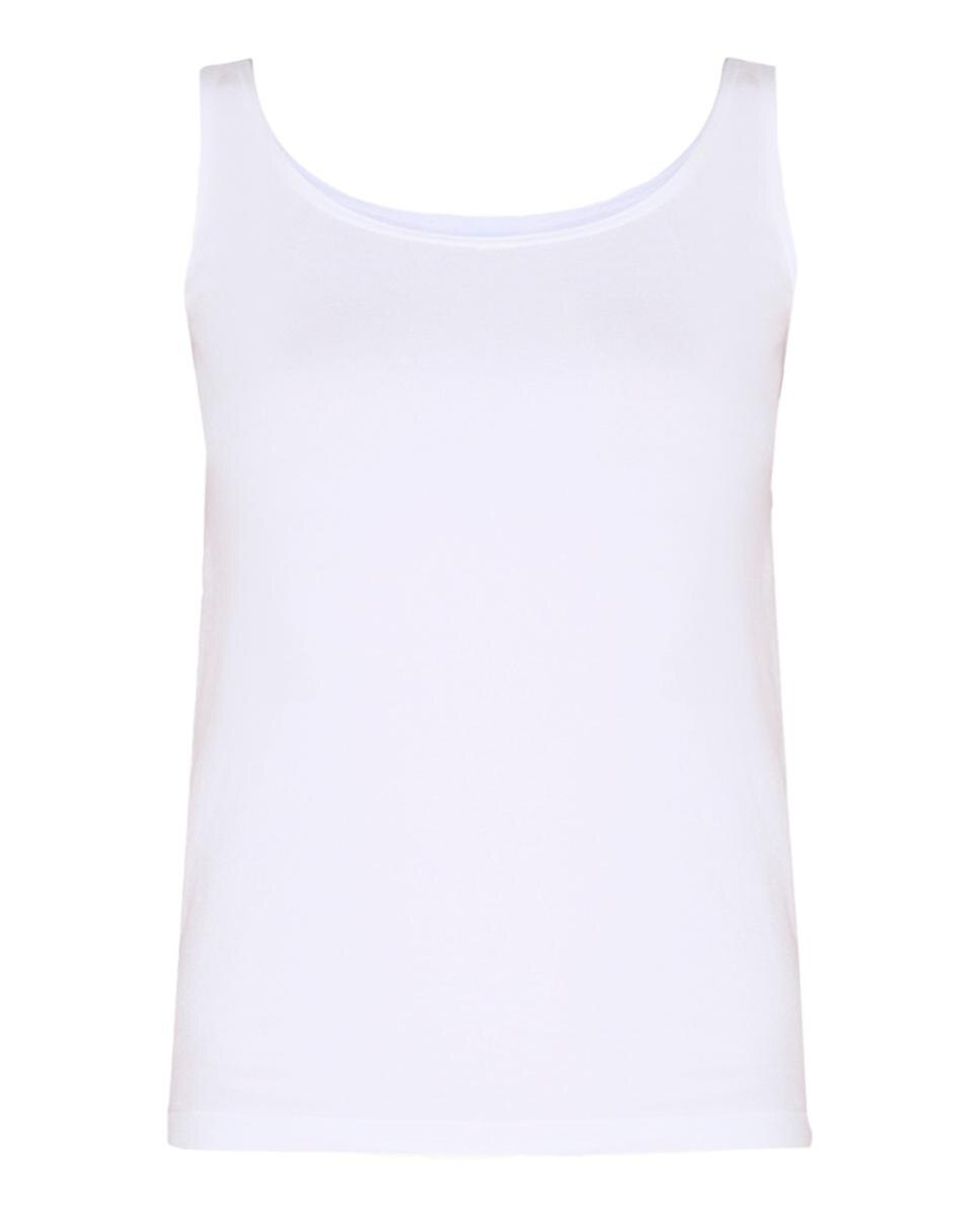 Imagen 4 de Top de mujer sin mangas ajustado - Wolford - Blanco Blanco
