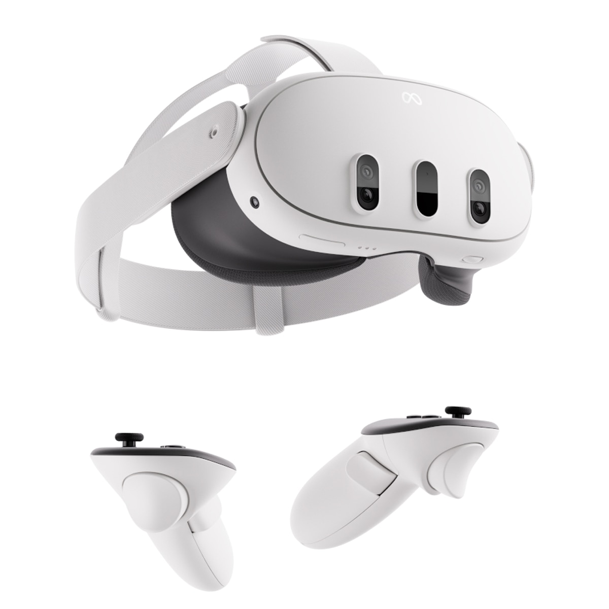 Gafas de realidad mixta Meta Quest 3 (realidad virtual incluida), 128 GB Blanco-1