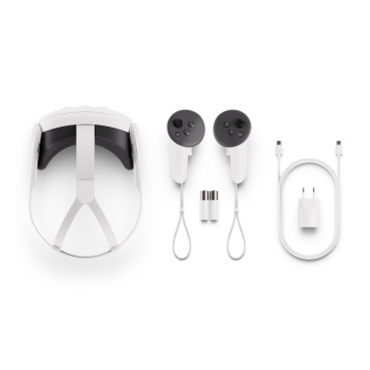 Gafas de realidad mixta Meta Quest 3 (realidad virtual incluida), 128 GB Blanco-5