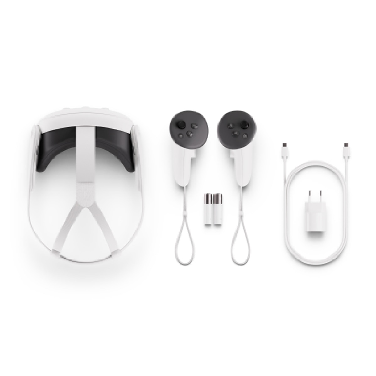 Gafas de realidad mixta Meta Quest 3 (realidad virtual incluida), 512 GB Blanco-5