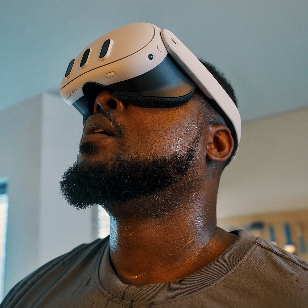 Gafas de realidad mixta Meta Quest 3 (realidad virtual incluida), 512 GB Blanco-11