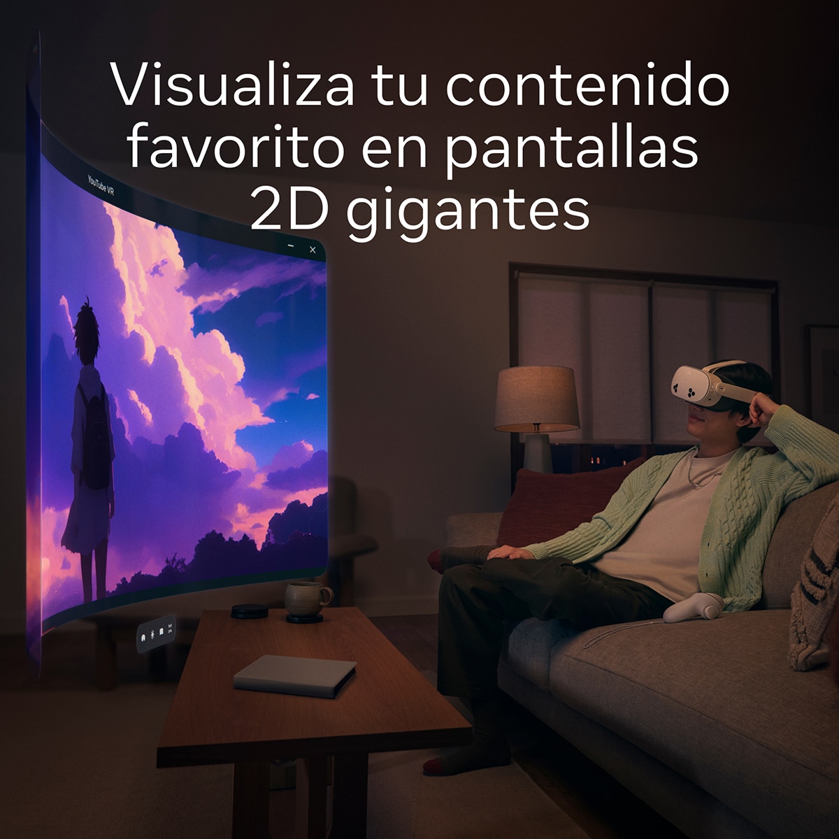 Gafas de realidad mixta Meta Quest 3S 256 GB Blanco-3