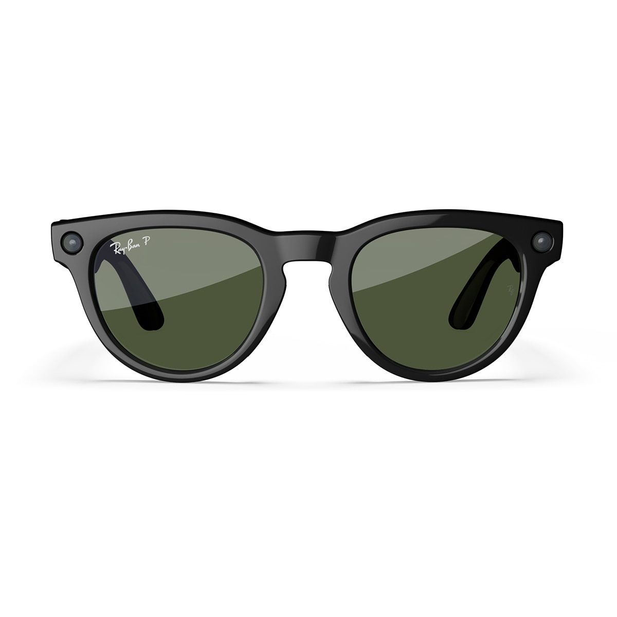 Gafa de sol inteligente Ray-Ban Meta  Headliner negro brillante, Polarizadas, Ajuste de puente alto Negro-3